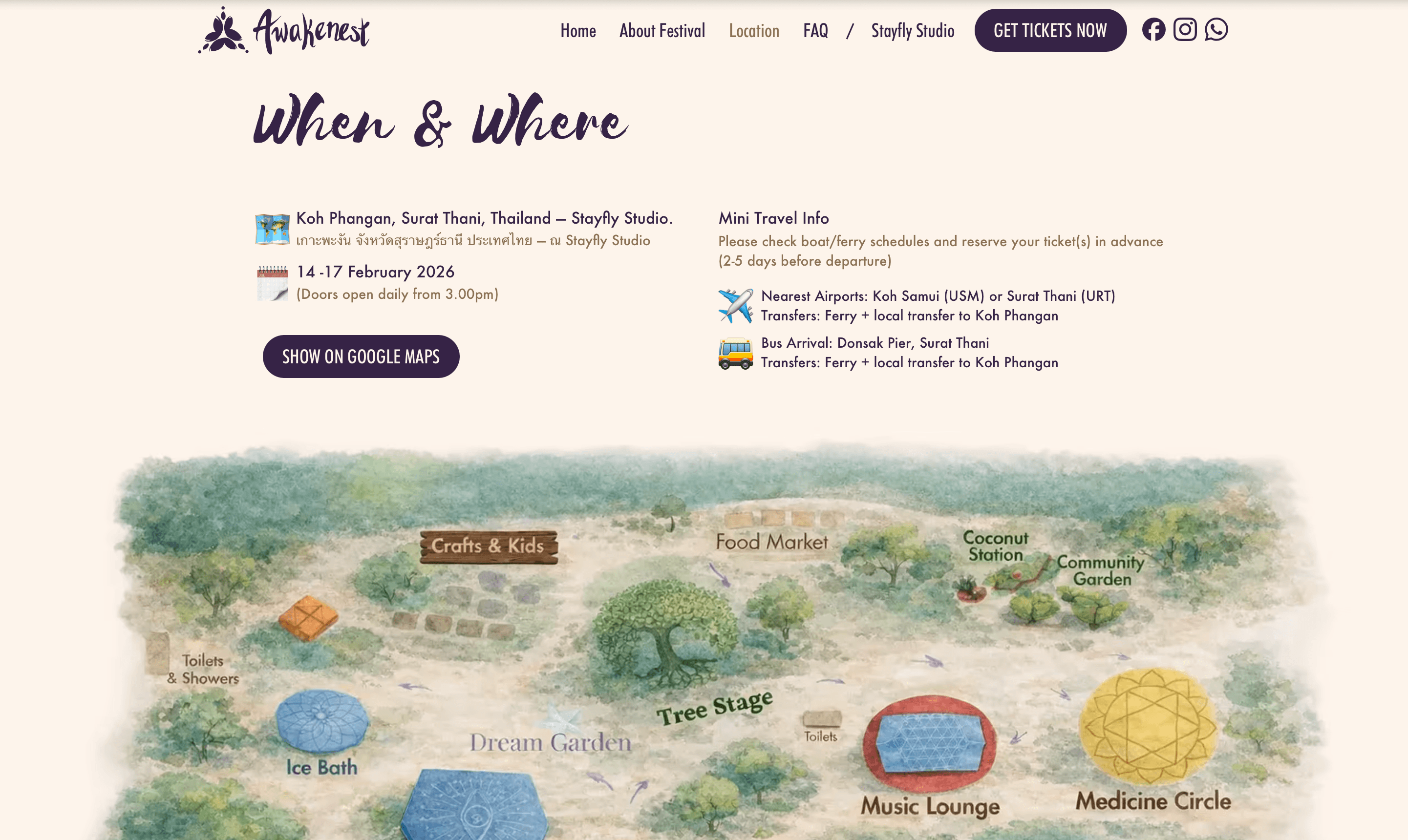 Awakenest festival — schedule and details