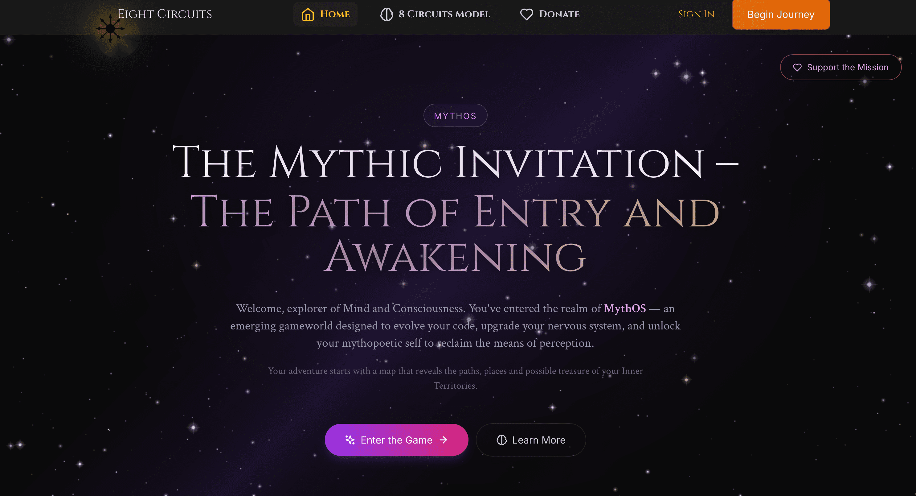 Myth-OS — AI companions